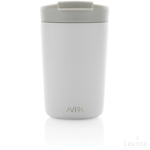 Avira Alya RCS gerecycled roestvrijstalen beker 300ML wit