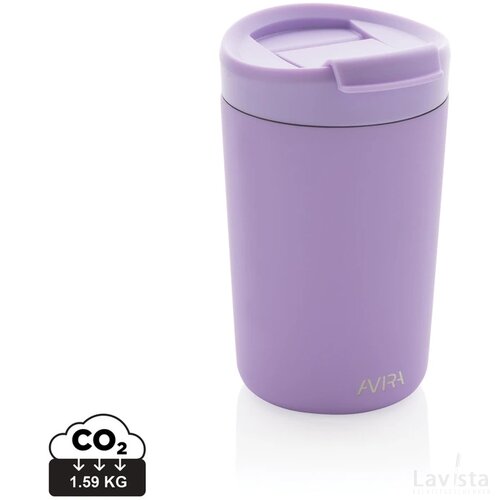 Avira Alya RCS gerecycled roestvrijstalen beker 300ML paars
