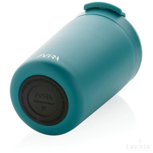 Avira Alya RCS gerecycled roestvrijstalen beker 300ML turquoise