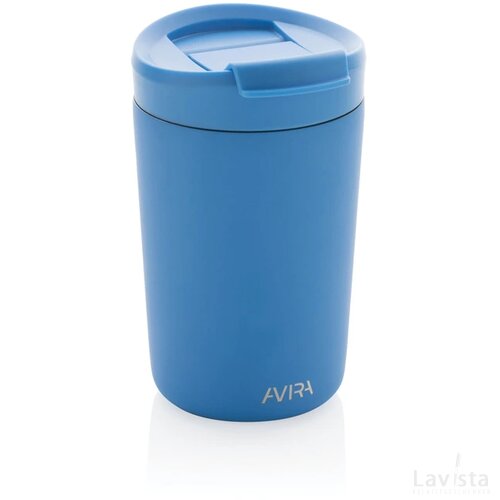 Avira Alya RCS gerecycled roestvrijstalen beker 300ML blauw
