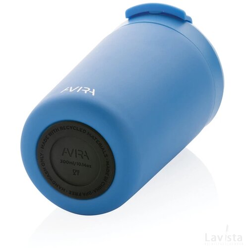 Avira Alya RCS gerecycled roestvrijstalen beker 300ML blauw
