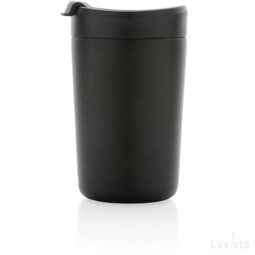 Avira Alya RCS gerecycled roestvrijstalen beker 300ML zwart
