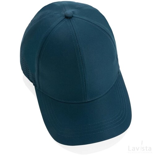 Impact AWARE™ 6 panel rpet sportcap donkerblauw