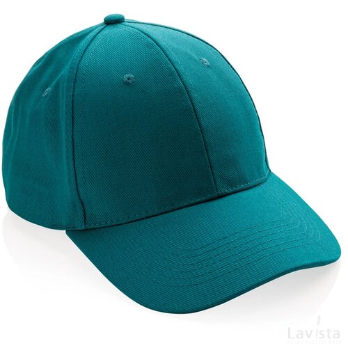 Impact AWARE™ 6 panel 280gr gerecycled katoenen cap verdigris