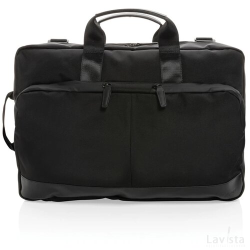 Swiss Peak Aware™ executive 2-in-1 laptop rugzak zwart