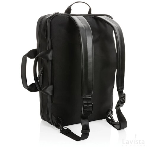 Swiss Peak Aware™ executive 2-in-1 laptop rugzak zwart