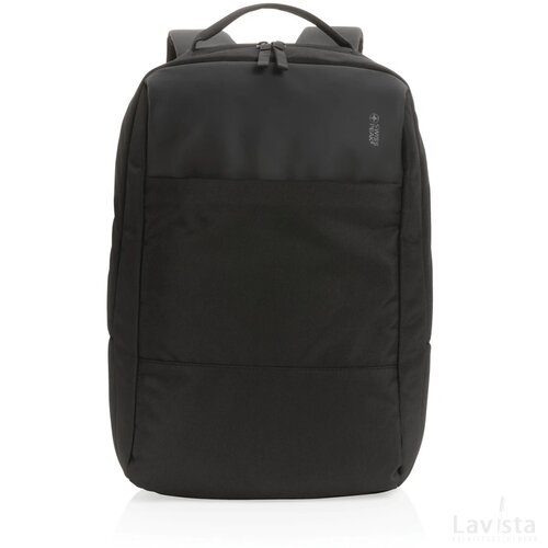 Swiss Peak AWARE™ RPET 15.6" day pack zwart