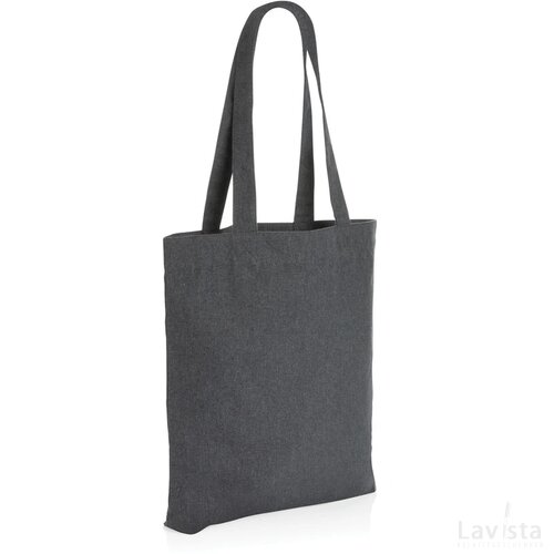 Impact AWARE™ recycled canvas tas 285gsm ongeverfd antraciet