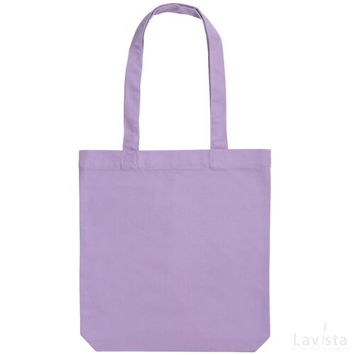 Impact Aware™ recycled canvas draagtas 285gsm lavender