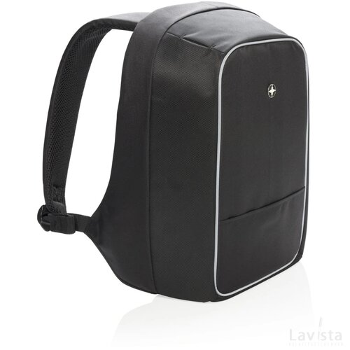 Swiss Peak AWARE™ anti-diefstal 15,6" laptop rugzak zwart
