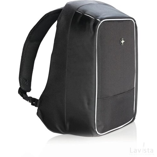 Swiss Peak AWARE™ anti-diefstal 15,6" laptop rugzak zwart