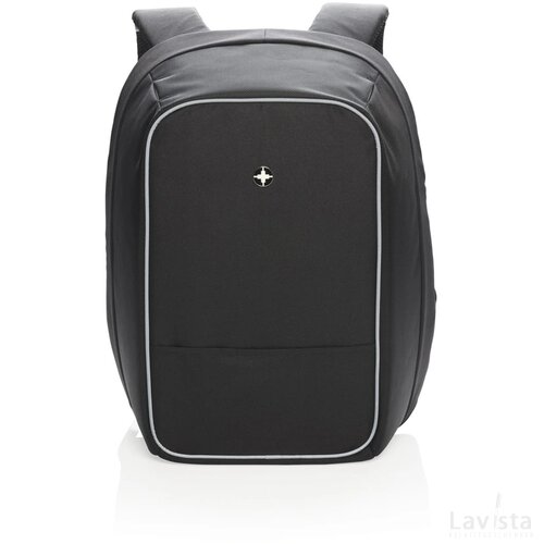 Swiss Peak AWARE™ anti-diefstal 15,6" laptop rugzak zwart