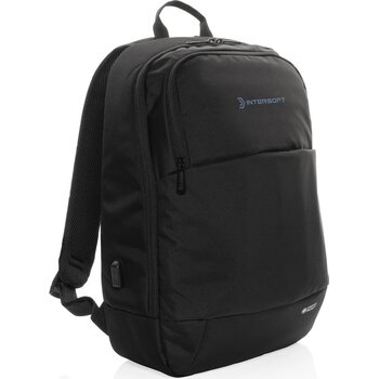 Swiss Peak AWARE™ moderne 15,6" laptoprugzak zwart