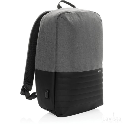 Swiss Peak AWARE™ RFID anti-diefstal 15.6" laptoprugzak grijs