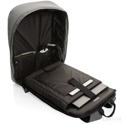 Swiss Peak AWARE™ RFID anti-diefstal 15.6" laptoprugzak grijs