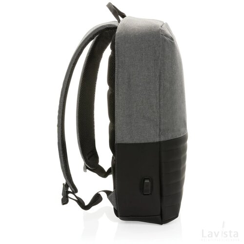 Swiss Peak AWARE™ RFID anti-diefstal 15.6" laptoprugzak grijs