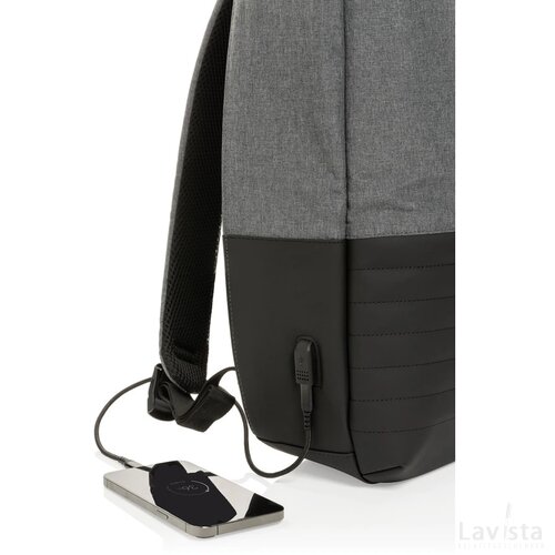 Swiss Peak AWARE™ RFID anti-diefstal 15.6" laptoprugzak grijs