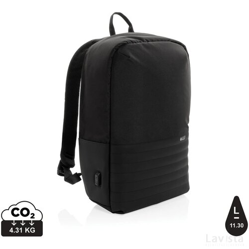 Swiss Peak AWARE™ RFID anti-diefstal 15.6" laptoprugzak zwart