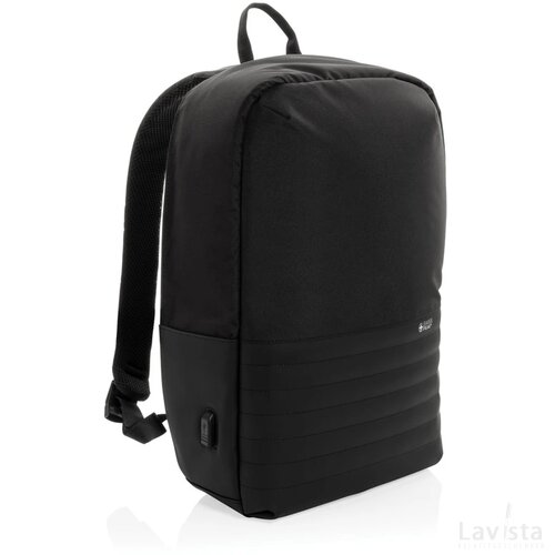 Swiss Peak AWARE™ RFID anti-diefstal 15.6" laptoprugzak zwart