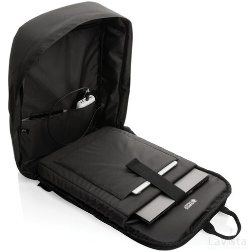 Swiss Peak AWARE™ RFID anti-diefstal 15.6" laptoprugzak zwart