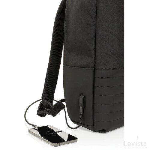 Swiss Peak AWARE™ RFID anti-diefstal 15.6" laptoprugzak zwart