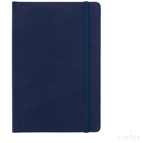 GRS-gecertificeerd RPET A5-notitieboek donkerblauw, donkerblauw