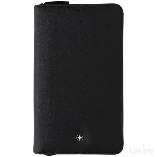 Swiss Peak Heritage RCS rPU RFID reisportomonnee zwart
