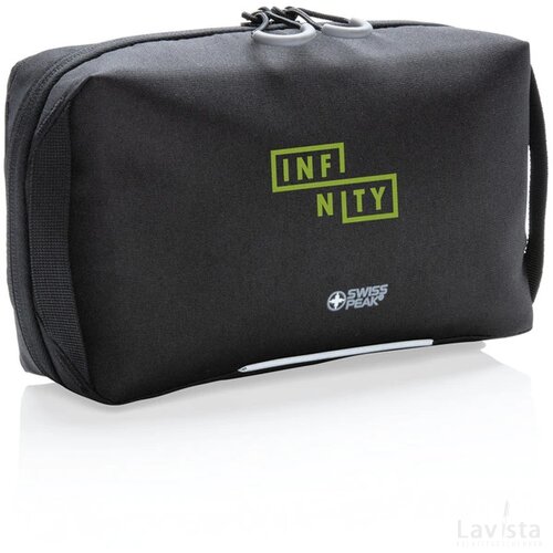 Swiss Peak AWARE™ tech pouch PVC-vrij zwart
