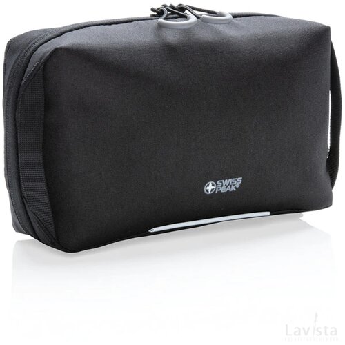Swiss Peak AWARE™ tech pouch PVC-vrij zwart