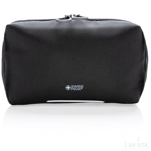 Swiss Peak AWARE™ tech pouch PVC-vrij zwart
