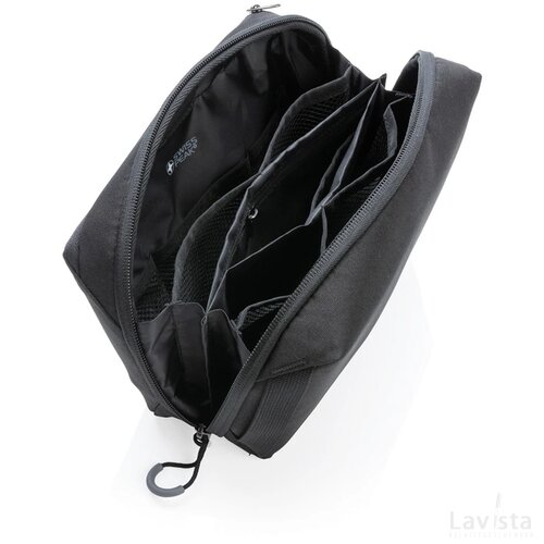 Swiss Peak AWARE™ tech pouch PVC-vrij zwart