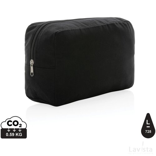 Impact Aware™ 285 gsm rcanvas toilettas ongeverfd zwart