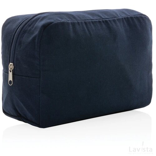 Impact Aware™ 285 gsm rcanvas toilettas ongeverfd donkerblauw