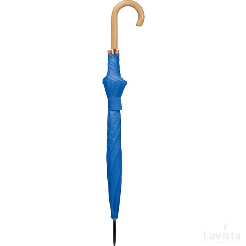 Paraplu automatisch blauw