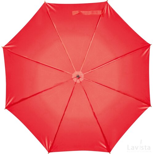 Paraplu automatisch rood