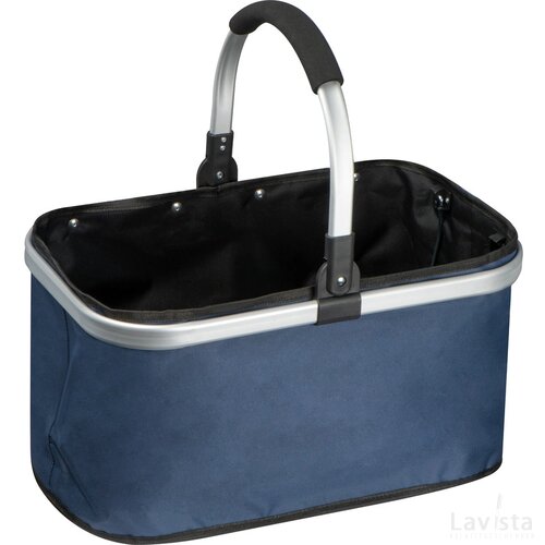 Boodschappenmand donkerblauw