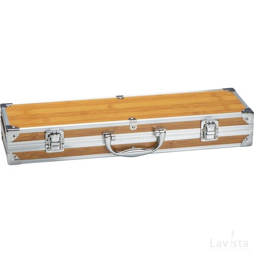 3-delige BBQ bestekset beige