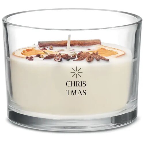 Plantaardig kaars 300 gr Citrus wit