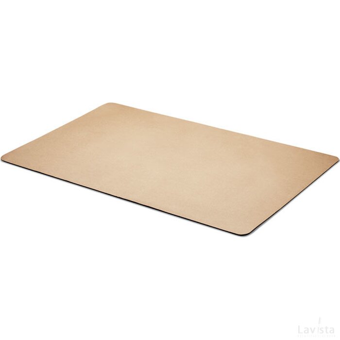 Bureauonderlegger gerecycled pa Pad beige