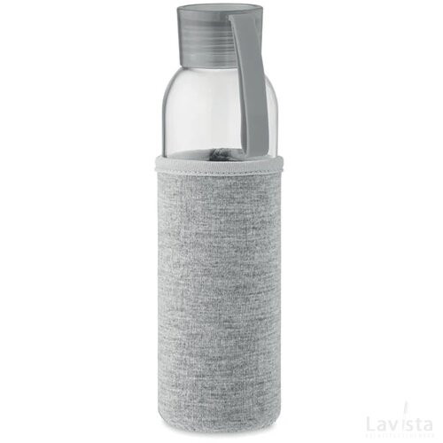 Gerecyclede glazen fles 500 ml Ebor grijs
