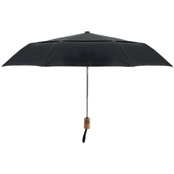 21 inch opvouwbare paraplu Drip zwart