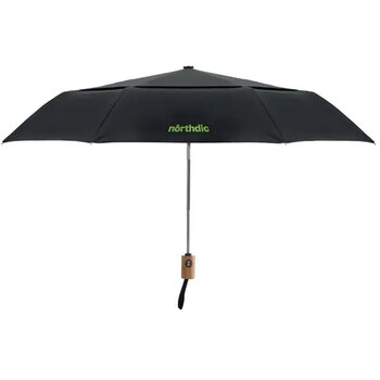 21 inch opvouwbare paraplu Drip zwart