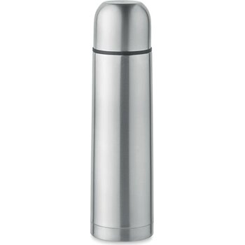 Dubbelwandige fles 500 ml Mahua mat zilver
