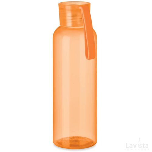 Tritan fles 500ml Indi transparant oranje