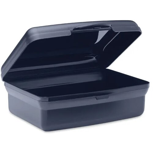 Eco lunchbox met uitneembaar deel (800ml) Kobaltblauw