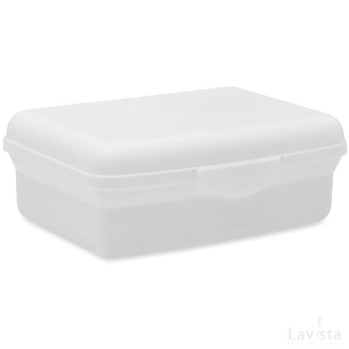 Eco lunchbox met uitneembaar deel (800ml) Wit