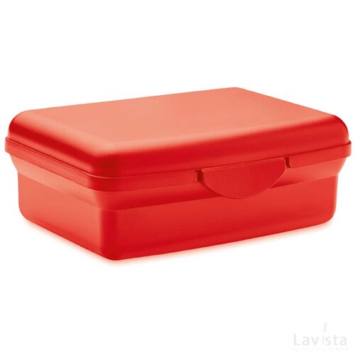 Eco lunchbox met uitneembaar deel (800ml) Rood