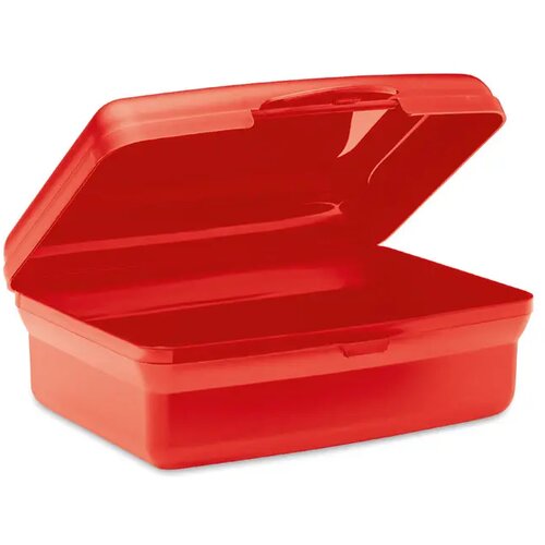 Eco lunchbox met uitneembaar deel (800ml) Rood