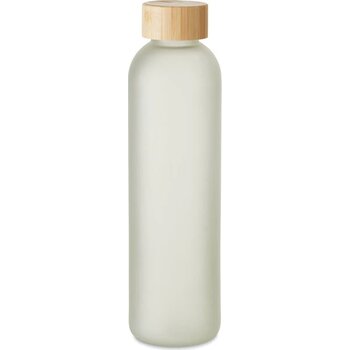 650ml sublimatie glazen fles Lom transparant wit