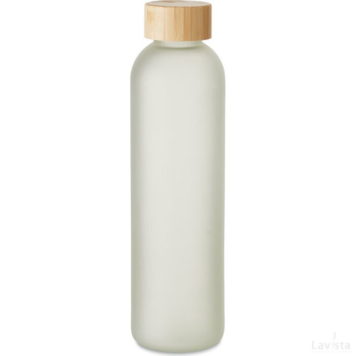 650ml sublimatie glazen fles Lom transparant wit